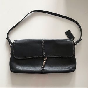 Coach Black Leather Bag